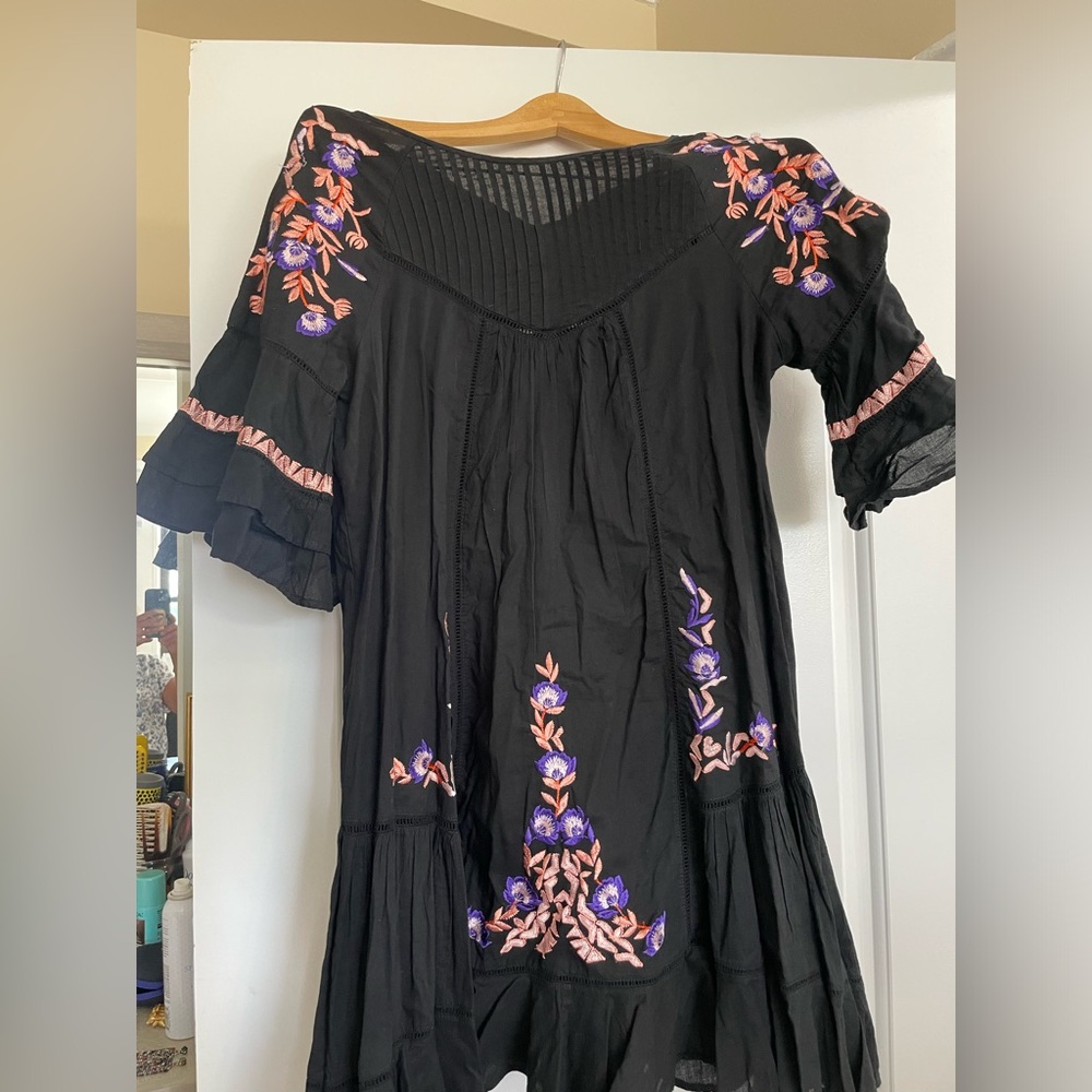 Black summer dress